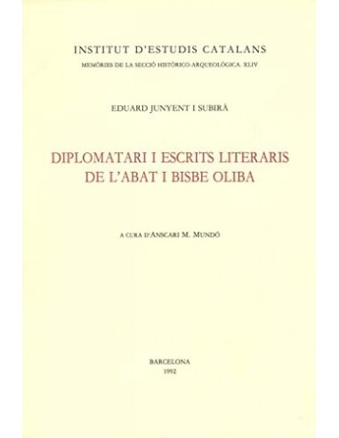 DIPLOMATARI I ESCRITS LITERARIS DE...