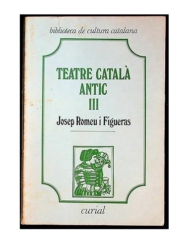 TEATRE CATALÀ ANTIC III