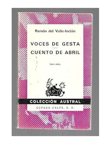 VOCES DE GESTA/CUENTO DE ABRIL