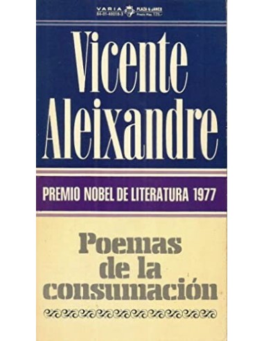 POEMAS DE LA CONSUMACIÓN