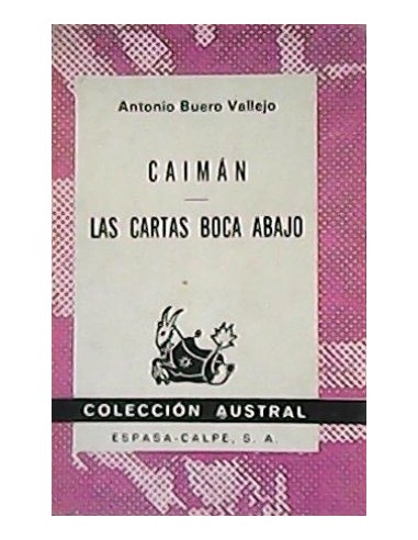 CAIMÁN/LAS CARTAS BOCA ABAJO