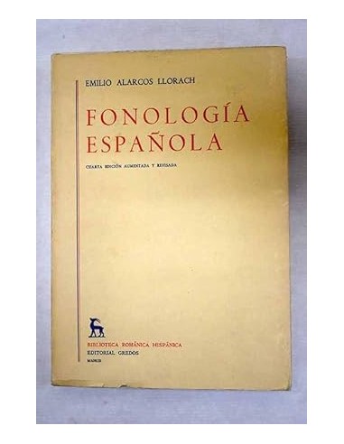 FONOLOGÍA ESPAÑOLA Cuarta edición...