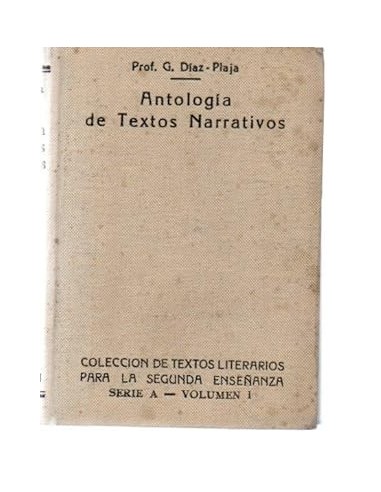 ANTOLOGÍA DE TEXTOS NARRATIVOS