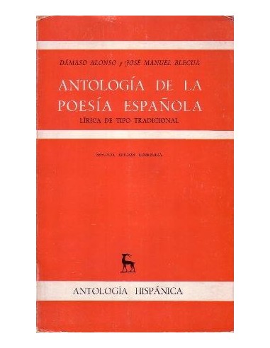 ANTOLOGÍA DE LA POESÍA ESPAÑOLA...