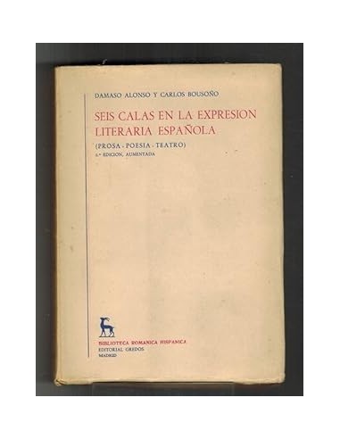 SEIS CALAS EN LA EXPRESIÓN LITERARIA...
