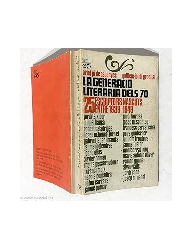 LA GENERACIÓ LITERÀRIA DELS 70