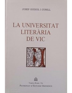 L´UNIVERSITAT LITERÀRIA DE VIC