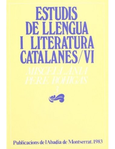 ESTUDIS DE LLENGUA I LITERATURA...