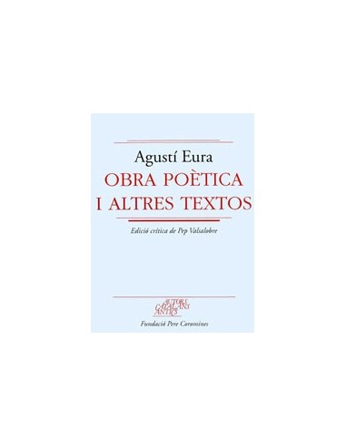 OBRA POÈTICA I ALTRES TEXTOS