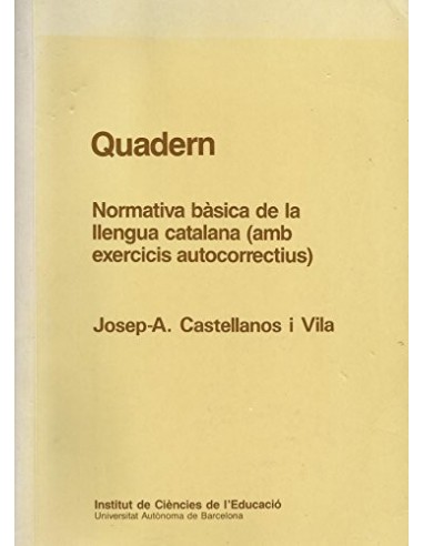 QUADERN Normativa bàsica de la...