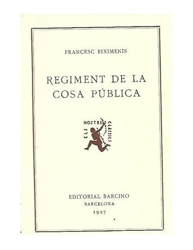 REGIMENT DE LA COSA PÚBLICA