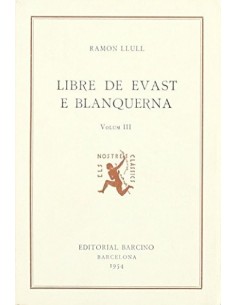 LIBRE DE EVAST E BLANQUERNA...