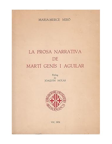 LA PROSA NARRATIVA DE MARTÍ GENÍS I...