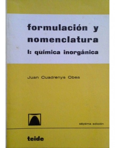 FORMULACIÓN Y NOMENCLATURA II QUÍMICA...