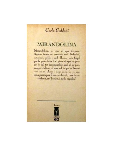 MIRANDOLINA   (Catalá)