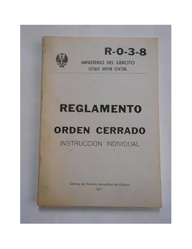 REGLAMENTO DE ORDEN CERRADO...
