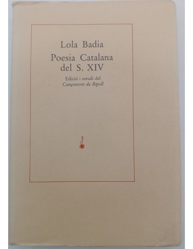 POESIA CATALANA DEL S.XIV