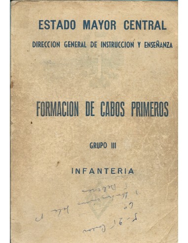 FORMACIÓN DE CABOS PRIMEROS Grupo III...