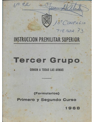 INSTRUCCIÓN PREMILITAR SUPERIOR...