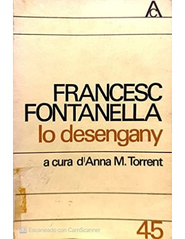 LO DESENGANY a cura d´Anna M.Torrent