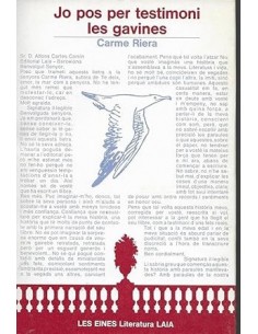 JO POR PER TESTIMONI LES...