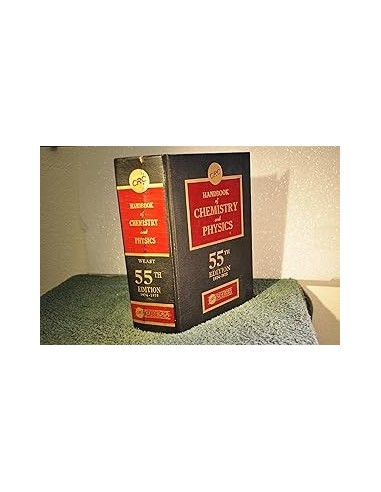 HANDBOOK OF CHEMISTRY AND PHYSICS 55...