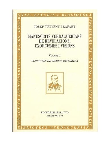 MANUSCRITS VERDAGUERIANS DE...
