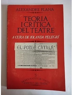 TEORIA I CRÍTICA DEL TEATRE