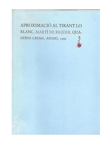 APROXIMACIÓ AL TIRANT LO BLANC