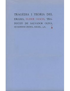TRAGÈDIA I TEORIA DEL DRAMA