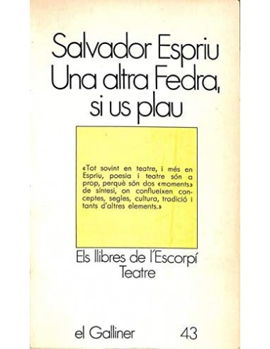 UNA ALTRA FEDRA SI US PLAU