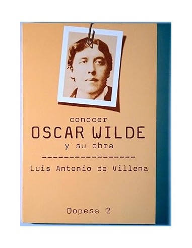 CONOCER OSCAR WILDE Y SU OBRA