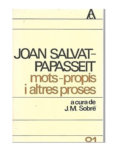 MOTS-PROPIS I ALTRES PROSES