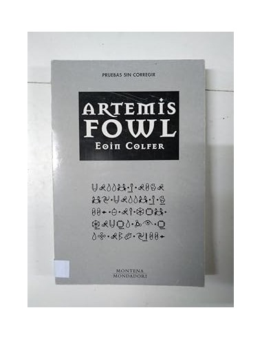 ARTEMIS FOWL Pruebas sin corregir