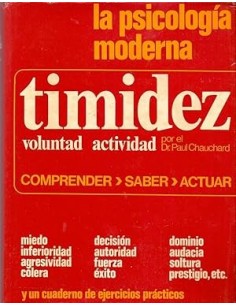 TIMIDEZ La psicología moderna