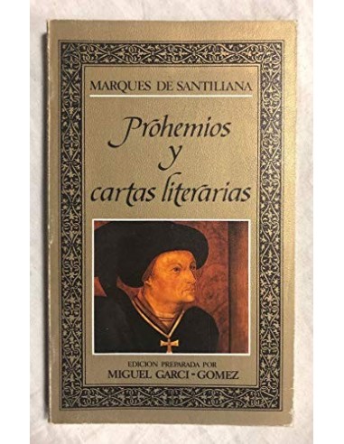 PROEMIOS Y CARTAS LITERARIAS Edición...