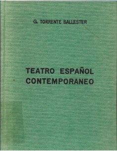 TEATRO ESPAÑOL CONTEMPORÁNEO