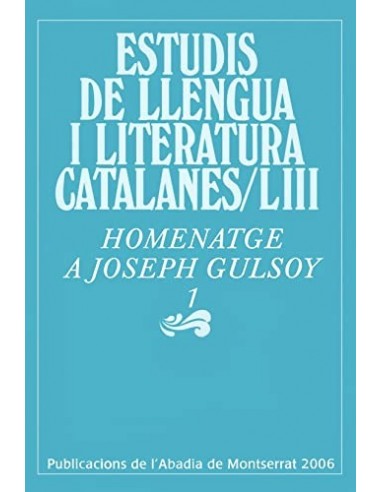 ESTUDIS DE LLENGUA I LITERATURA...