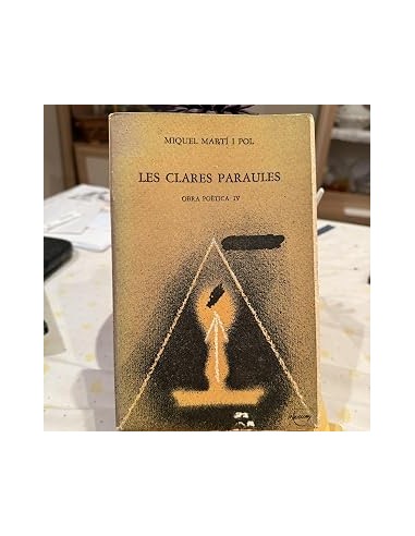 LES CLARES PARAULES Obra poètica IV