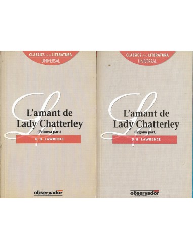 L´AMANT DE LADY CHATTERLEY (2 Volums)