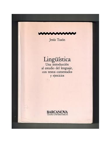 LINGÜÍSTICA Una introducción al...