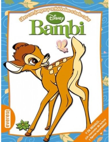 BAMBI Libro con juegos y actividades...