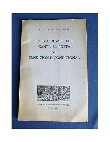 EN UN DESPOBLADO CANTA EL POETA SU...