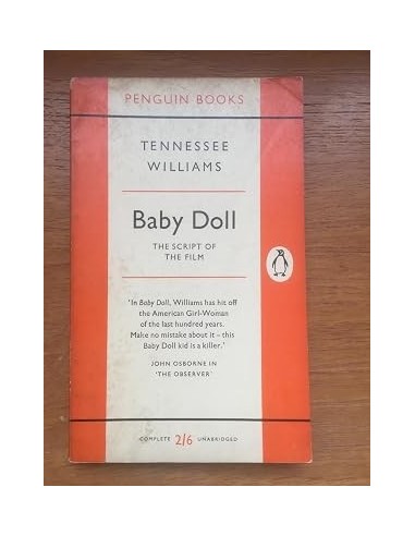 BABY DOLL The script of the film