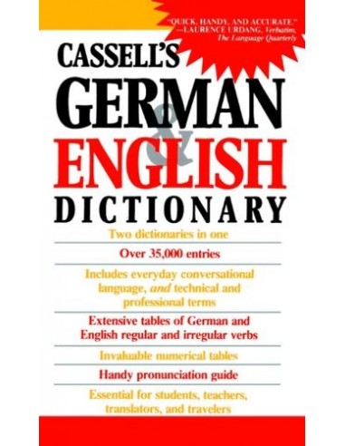 CASSELL´S GERMAN ENGLISH DICTIONARY