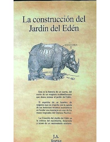 LA CONSTRUCCIÓN DEL JARDÍN DEL EDÉN