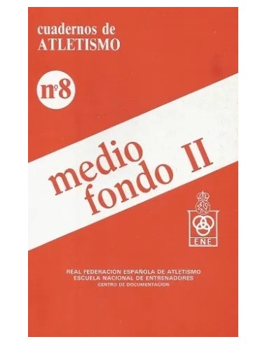 CUADERNOS DE ATLETISMO nº 8 Medio...