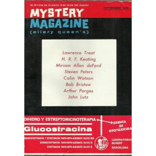 MYSTERY MAGAZINE SEPTIEMBRE 1967