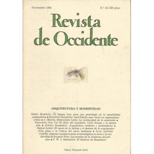 REVISTA DE OCCIDENTE 42 Noviembre 1984