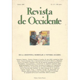 REVISTA DE OCCIDENTE 37 Junio 1984